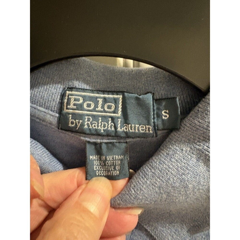 Polo Ralph Lauren Classic Fit Men's Polo Shirt - Blue, Small Golf - Picture 4 of 6
